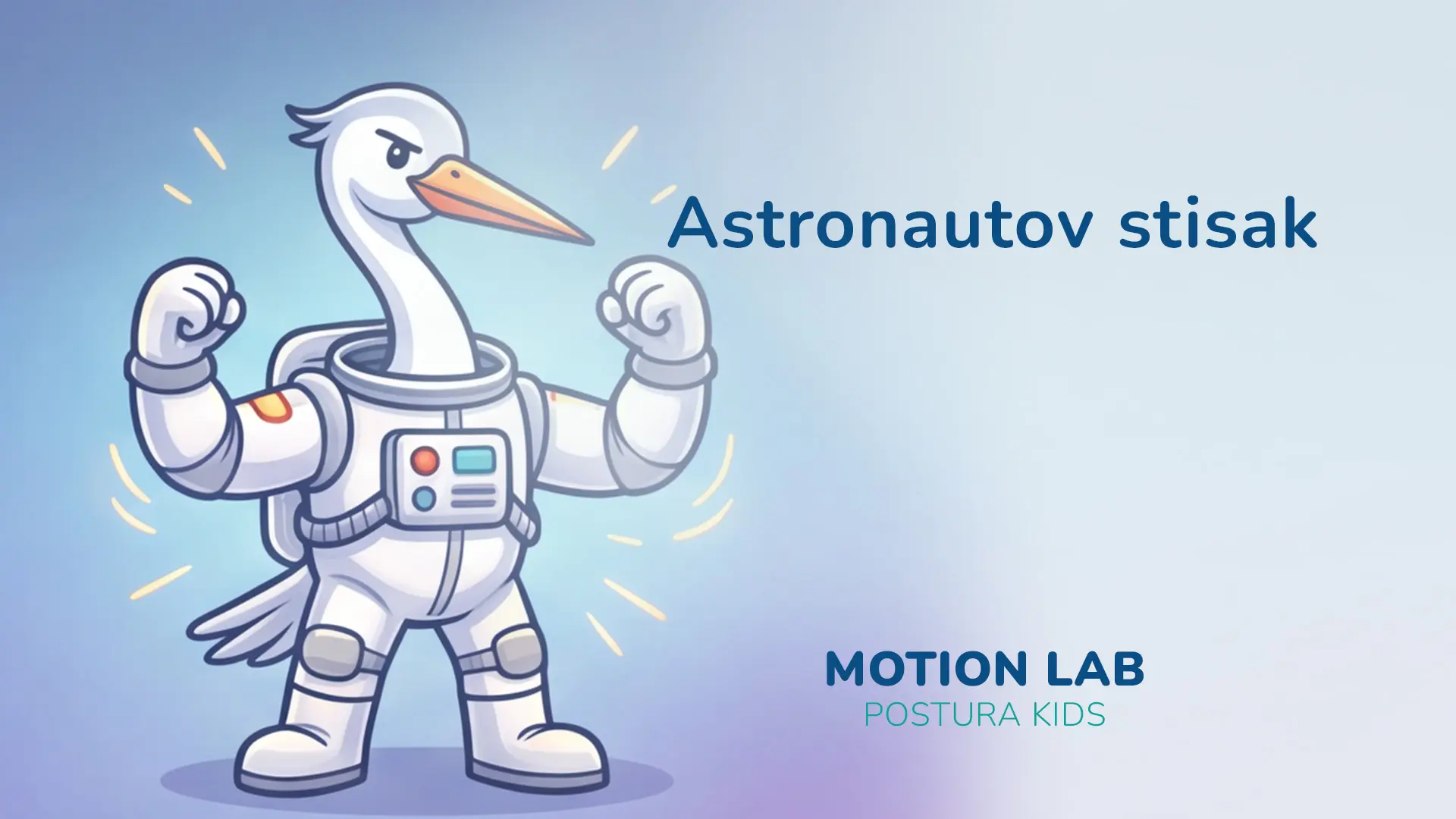 Postura Kids vježba - stisak